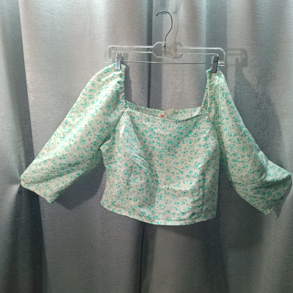New Floral Crop Top